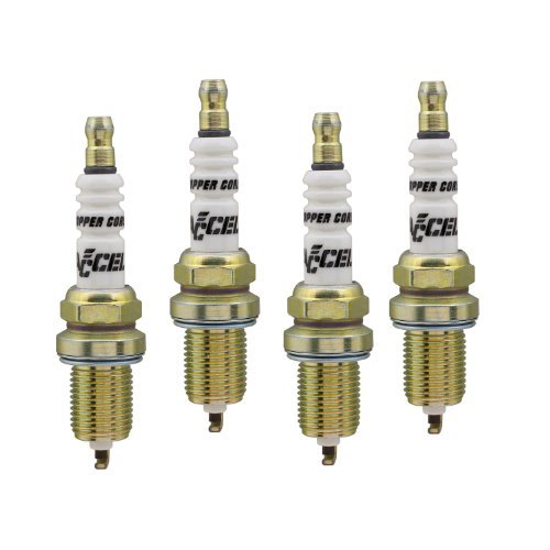 ACCEL  0736-4  Copper Core Spark Plug, (Pack of 4)