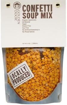 Confetti Split Pea Soup Mix with Sun-dried tomatoes &amp; Hungarian Smoked Paprika