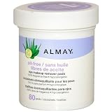 Almay Oil-free Eye Makeup Remover Pads, 80 Pads