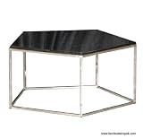 Black High Gloss Pentagon Coffee Table