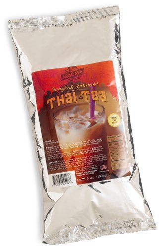 MOCAFE Thai Tea Drink Mix, 3-Pound Bag
