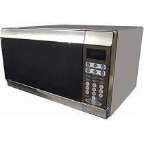 Emerson 0.7 cu. ft. 700-Watt Microwave - Stainless Steel/ Black