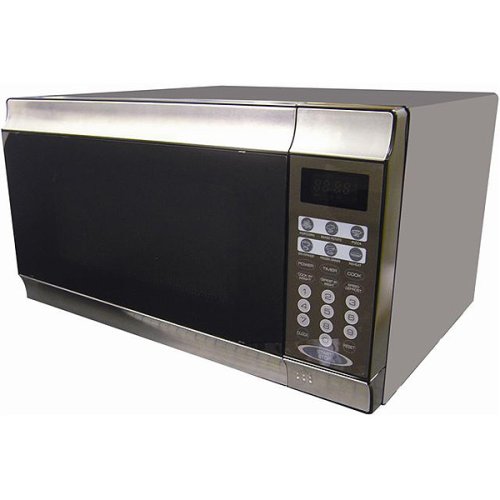 Emerson 0.7 cu. ft. 700-Watt Microwave - Stainless Steel/ Black