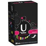 U by Kotex Panty Liners – Thin (60 Count)