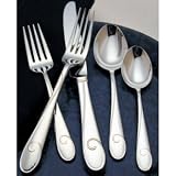 WATERFORD FLATWARE BALLET RIBBON GLOSSY 0487 PLACE FORKS