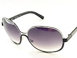 New Chloe CL 2106 CL2106 C03 Black-Silver Frame Sunglasses