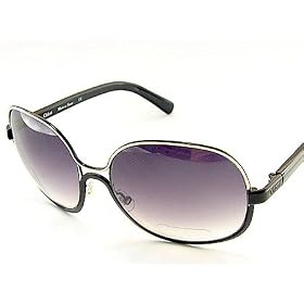 New Chloe CL 2106 CL2106 C03 Black-Silver Frame Sunglasses