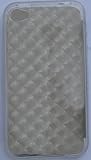 Menotek iPhone 4 TPU Case Diamond Pattern - Transparent Plus FREE Screen Protector compatible for iPhone 4, iPhone 4G, iPhone 4th Gen