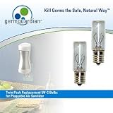 Germ Guardian Replacement Bulbs for Pluggable UV-C Sanitizer