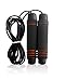 310 Nutrition Adjustable Jump Rope JumpRope with Foam Grip Handles - Fast Endurance Workout for Crossfit, MMA, Boxing, Men, Women, and Kids - Non Weighted