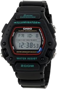 Casio Men's DW290-1V Classic Alarm Chronograph Shock Resistant Sport Watch