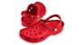 Crocs Beach Unisex Footwear, Size: XL (10-11 D(M) US Mens ; 12-13 B(M) US Womens), Color: Red