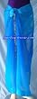 Full Size Pareo: Sheer Blue Gradient