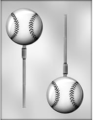 Buy CK Products 3-Inch Baseball Sucker Chocolate Mold