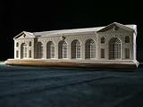 A Model of the Orangery At Kew Gardens in London By Timothy Richards