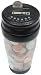 Totes Mens Auto Coin Jar, Clear, One Size