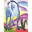 Franz Marc (Blue horse I) Art Poster Print - 11x17