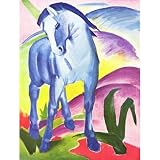 Franz Marc (Blue horse I) Art Poster Print - 11x17