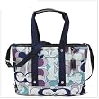 Coach Daisy Scarf Print Nylon Kyra Convertible Tote Handbag 17178 Multicolor