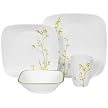 Corelle Square 16-pc. Dinnerware Set - Kobe