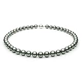41FymmszgLL. SL160  Silver Grey Tahitian Necklace   8 10mm, 20 Inches, AA+ Quality