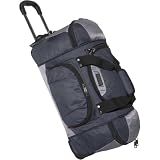 Kenneth Cole Reaction Luggage Take A Bow 22 Inch Wheeled Duffel Bag, Charcoal, Medium