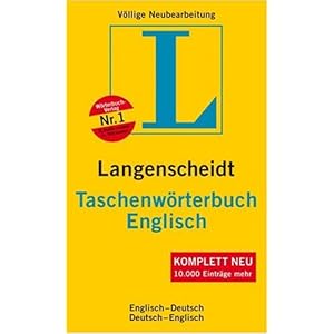 Langenscheidt Taschenwörterbücher: Langenscheidt Taschenwörterbuch Englisch