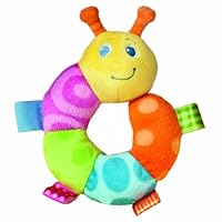 Taggies 5' Colors Rattle, Cutsie Caterpillar