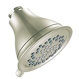 Moen 3233BN Envi Three-Function Eco-Performance Shower Head, Brushed Nickel