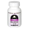 Source Naturals R-Lipoic Acid 50mg, 60 tablets (Pack of 2)