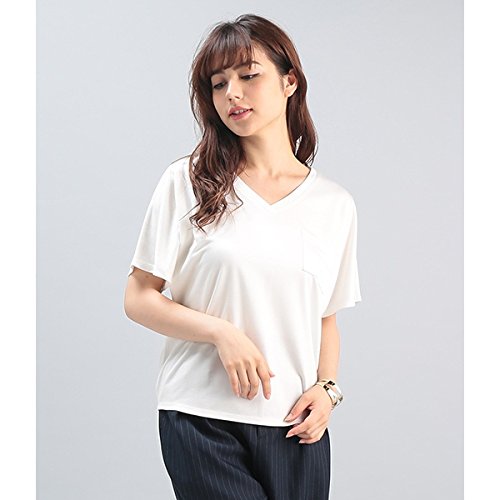 ビス（ViS） 【ヒルナンデス！放映】トロミVネックTシャツ