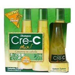 Shampoo Cre-C Max! Ahora Con Gingseng - Cre-C Max! Now With Gingseng