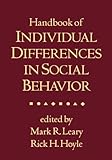Handbook of individual differences in social behavior