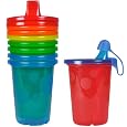 The First Years 5 Pack Take And Toss Spill Proof Cups, 10 Ounce