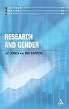 Cover of Research and Gender by Liz Jones Ian Barron 082648977X