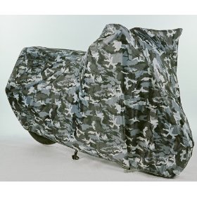 AQUATEX 2009 OUTSIDE MOTORCYCLE COVER CAMOUFLAGE DESIGN OF907