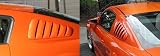 05 06 07 08 Ford Mustang V6 GT Street Scene Gen 1 Side Quarter Window Louvers Covers - 950-70746