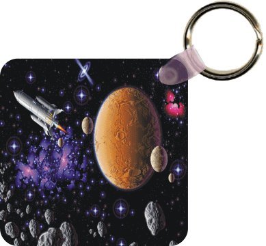 Astronomy Planets Art Key Chain - Ideal Gift for all Occassions