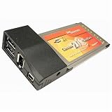 Cables Unlimited USB & Firewire Combo PCMCIA Card (2 USB/2 Firewire)