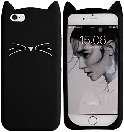 iPhone 6/6S Case, TCIL Cute and Atractive MEOW Party Cat Protective Case for Apple iphone 6S 4.7" (A1)