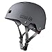 OutdoorMaster Skateboard Helmet - CPSC Certified Lightweight, Low-Profile Skate & BMX Helmet with Removable Lining - 12 Vents Ventilation System - for Kids, Youth & Adults - M - Grey