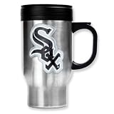Chicago White Soxs 16oz Stainless Steel Travel Mug