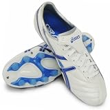 アシックス(asics) ディーエスライト テクニコ ホワイト×ブルー アシックス サッカースパイク
