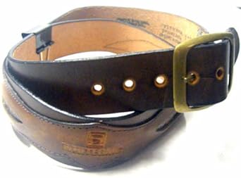 White GMC~ White Truck Company~Rare Vintage Leather Belt!!