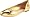 Dolce Vita Women's Laci Ballet Flat,Gold Leather,6 M US