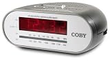 COBY CRA52-WT/DG.CLK RADIO/DV