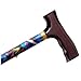 Folding Cane – Abstract. This Walking Stick Cane has push button height adjustment and a weight capacity of lbs. Comfortable Fritz Handle for arthritis sufferers. 250