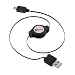GTMax USB 2.0 A to Mini-USB B 5-Pin Retractable Cable for Canon PowerShot SD4000 IS / PowerShot SD3500 IS / PowerShot SD1400 IS / PowerShot SD1300 IS / PowerShot SX210 IS / FS31 / FS300 / HFS21 / HFS20 / HFS200 / HFM31 / HFM30 / HFM300 / HFR11 / HFR10 / HFR100 / PowerShot A3100 IS / PowerShot A3000 IS / PowerShot A495 / PowerShot A490, HFS11 / PowerShot SX120 IS / PowerShot SX20 IS / PowerShot S90 / PowerShot G11 / PowerShot SD980 IS / PowerShot SD940 IS / PowerShot SD900 / PowerShot SD800 IS image 4