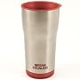 Thermos Nissan 14-Ounce Stainless-Steel Insulated Travel Tumbler, Red