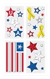 Impact Innovations Domestic 41130D Impact Innovations Patriotic Gel Clings